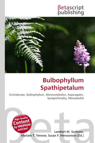 Bulbophyllum Spathipetalum