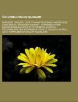 Österreichische Mundart