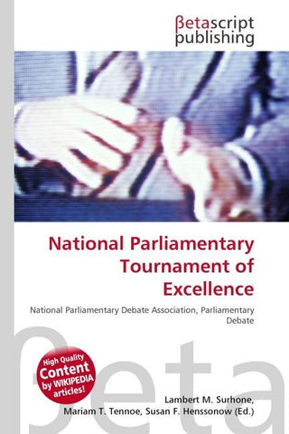 National Parliamentary Tournament of Excellence