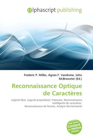 Reconnaissance Optique de Caractères