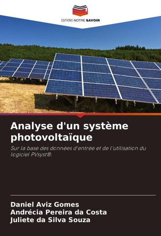 Analyse d'un système photovoltaïque