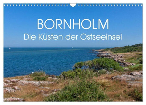 Bornholm - die Küsten der Ostseeinsel (Wandkalender 2026 DIN A3 quer), CALVENDO Monatskalender