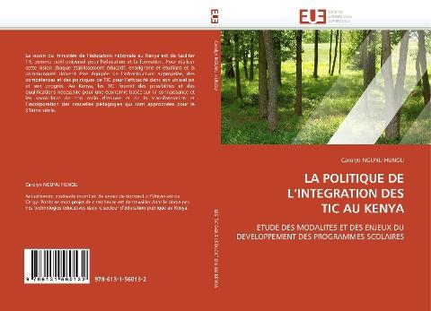 LA POLITIQUE DE  L'INTEGRATION DES  TIC AU KENYA