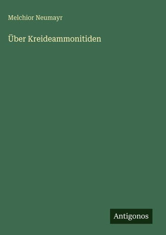 Über Kreideammonitiden