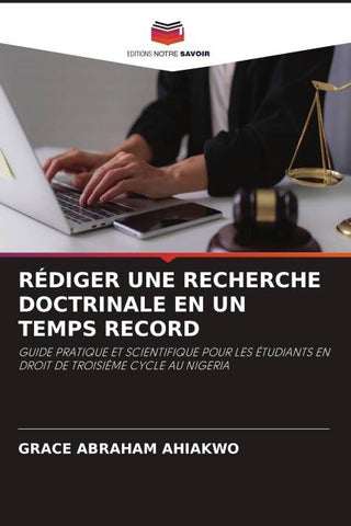 RÉDIGER UNE RECHERCHE DOCTRINALE EN UN TEMPS RECORD