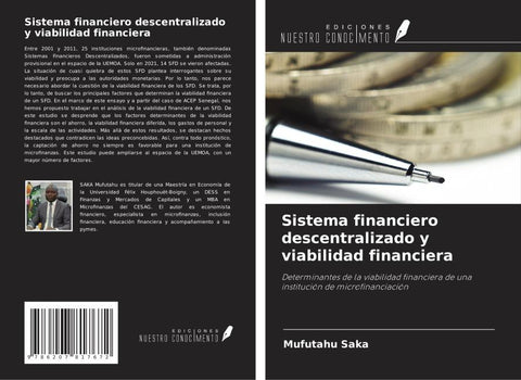 Sistema financiero descentralizado y viabilidad financiera