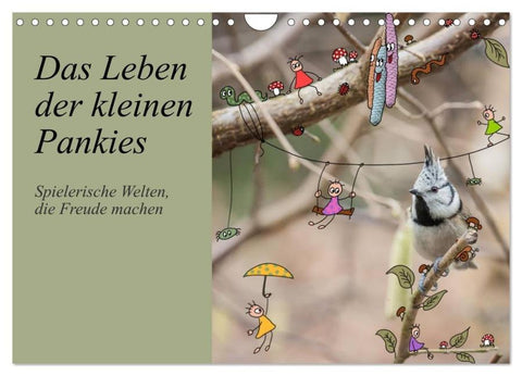 Das Leben der kleinen Pankies (Wandkalender 2026 DIN A4 quer), CALVENDO Monatskalender