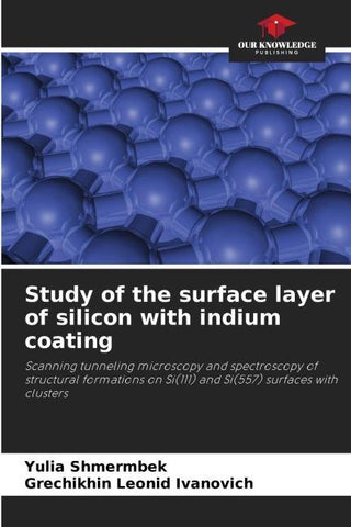 Study of the surface layer of silicon with indium coating