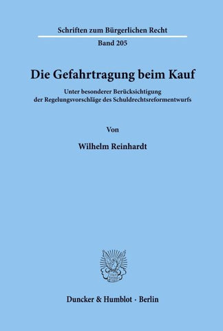 Die Gefahrtragung beim Kauf