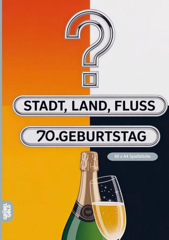Stadt, Land, Fluss, 70.Geburtstag