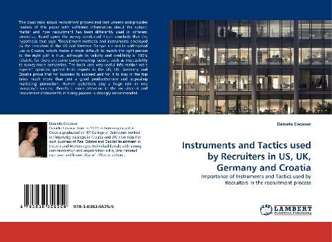 Instruments and Tactics used by Recruiters in US, UK, Germany and Croatia