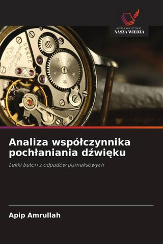 Analiza wspó¿czynnika poch¿aniania d¿wi¿ku
