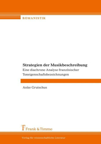Strategien der Musikbeschreibung