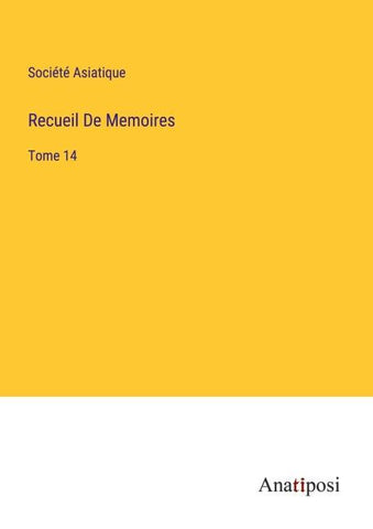 Recueil De Memoires