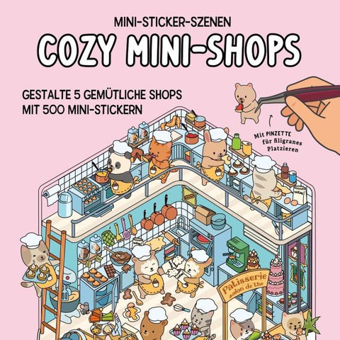 Mini-Sticker-Szenen - Cozy Mini-Shops