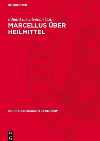 Marcellus Über Heilmittel