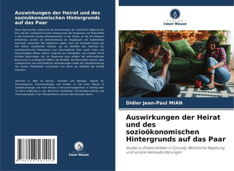 Auswirkungen der Heirat und des sozioökonomischen Hintergrunds auf das Paar