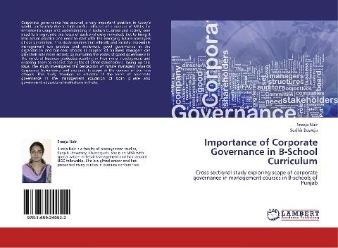 Importance of Corporate Governance in B-School Curriculum