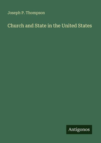 Church and State in the United States