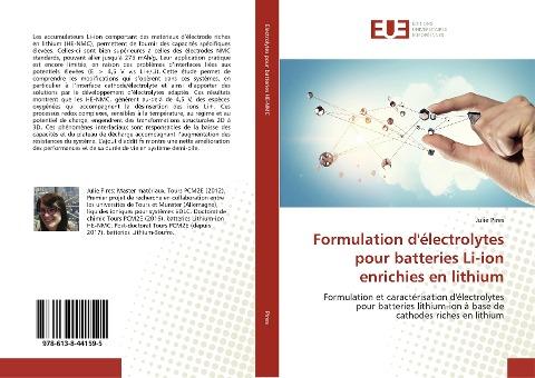 Formulation d'électrolytes pour batteries Li-ion enrichies en lithium