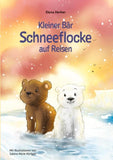 Kleiner Bär Schneeflocke auf Reisen