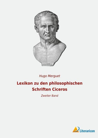 Lexikon zu den philosophischen Schriften Ciceros