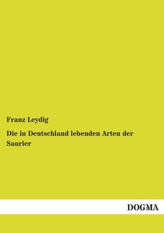Die in Deutschland lebenden Arten der Saurier