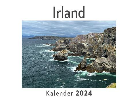 Irland (Wandkalender 2024, Kalender DIN A4 quer, Monatskalender im Querformat mit Kalendarium, Das perfekte Geschenk)