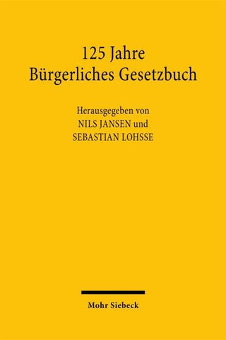 125 Jahre Bürgerliches Gesetzbuch