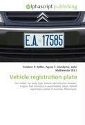 Vehicle registration plate