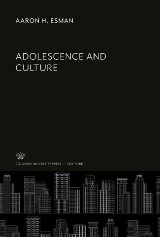 Adolescence and Culture