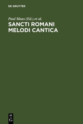 Sancti Romani melodi cantica