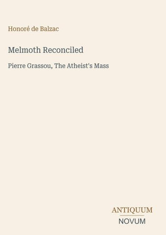 Melmoth Reconciled