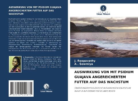 AUSWIRKUNG VON MIT PSIDIUM GUAJAVA ANGEREICHERTEM FUTTER AUF DAS WACHSTUM