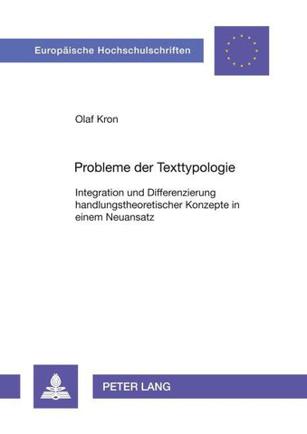 Probleme der Texttypologie