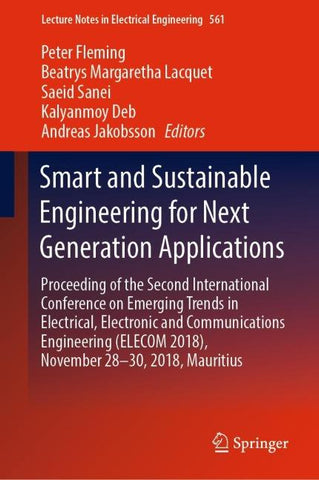 Smart and Sustainable Engineering for Next Generation Applications