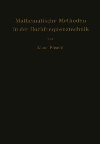 Mathematische Methoden in der Hochfrequenztechnik