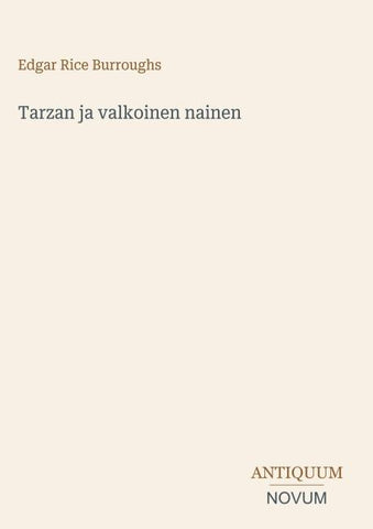 Tarzan ja valkoinen nainen