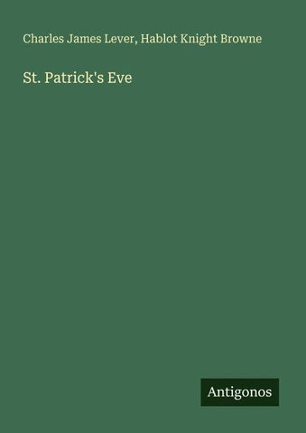 St. Patrick's Eve