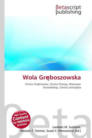 Wola Gr¿boszowska