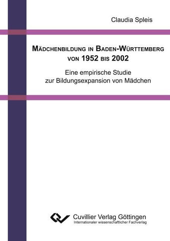 Mädchenbildung in Baden-Württemberg von 1952 bis 2002