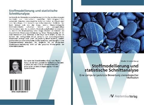 Stoffmodellierung und statistische Schnittanalyse