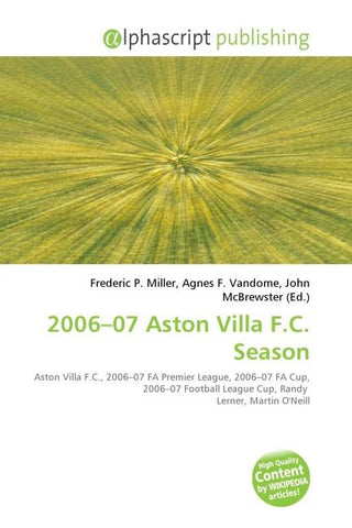 2006-07 Aston Villa F.C. Season