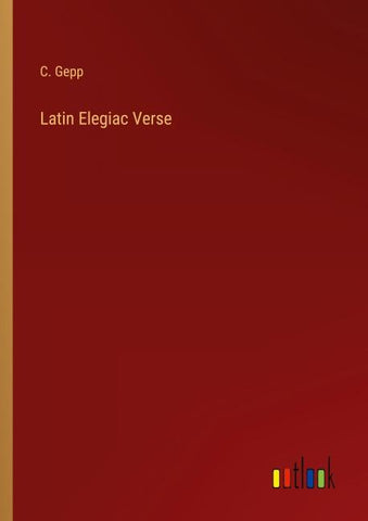 Latin Elegiac Verse