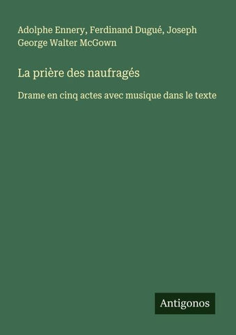 La prière des naufragés