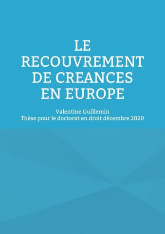 Le recouvrement de créances en Europe