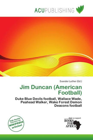 Jim Duncan (American Football)