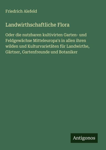 Landwirthschaftliche Flora