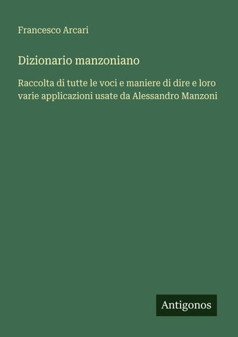 Dizionario manzoniano
