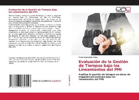 Evaluación de la Gestión de Tiempos bajo los Lineamientos del PMI